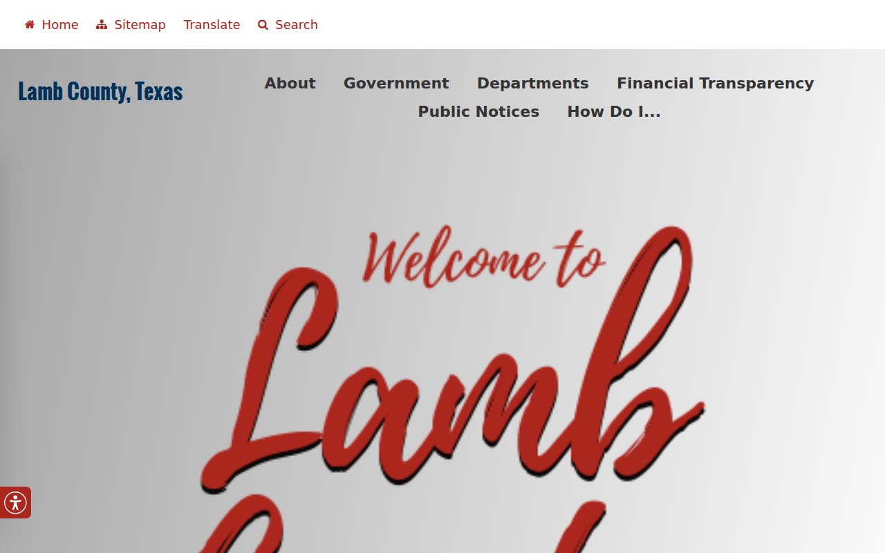 Lamb County court docket courthouse department page